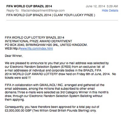 2014-World-Cup Spam