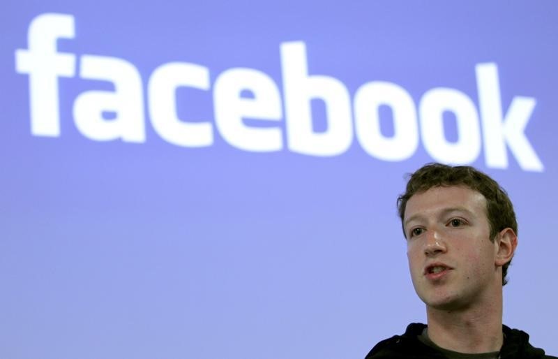 Facebook- CEO Mark Zuckerberg speaks during a news conference at Facebook headquarters in Palo Alto, California May 26, 2010. REUTERS/Robert Galbraith