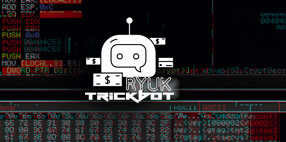 Ryuk ransomware Trickbot