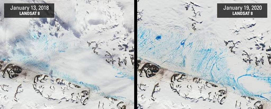 Ανταρκτική Νέο ρεκόρ υψηλής θερμοκρασίας 