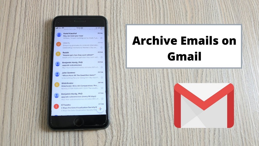 Gmail αρχειοθετημένα μηνύματα