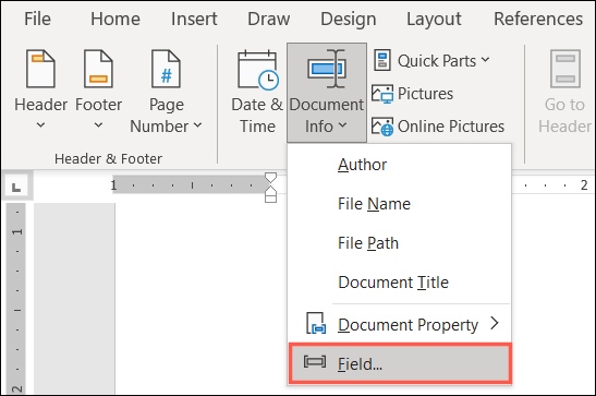 Microsoft Word: Πώς προσθέτετε ιδιότητες σε Header και Footer;