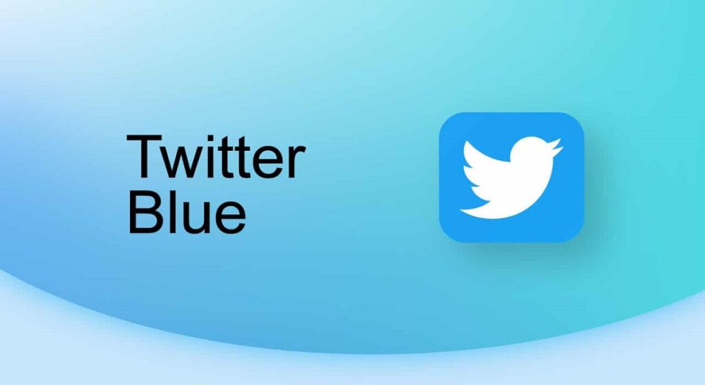 Twitter Blue σήμα επαλήθευσης