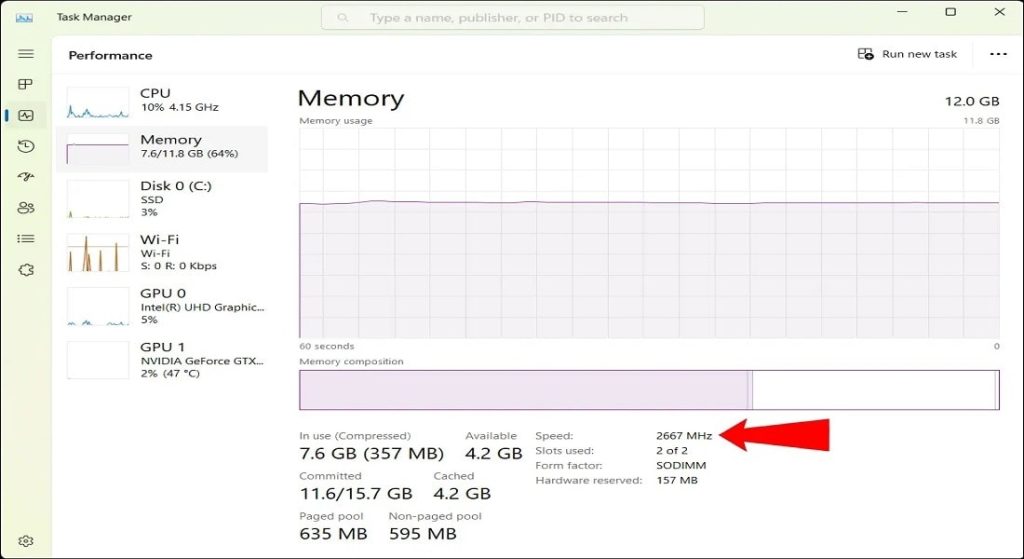 Windows 11 RAM