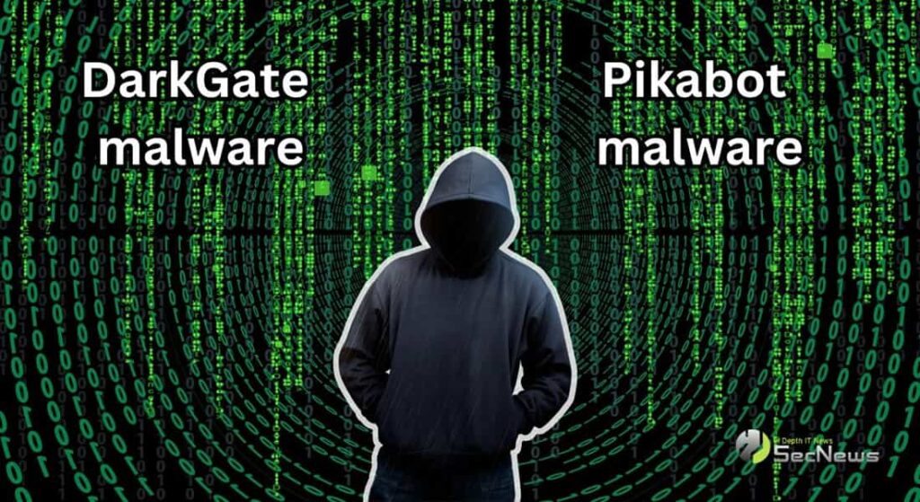 PikaBot DarkGate malware