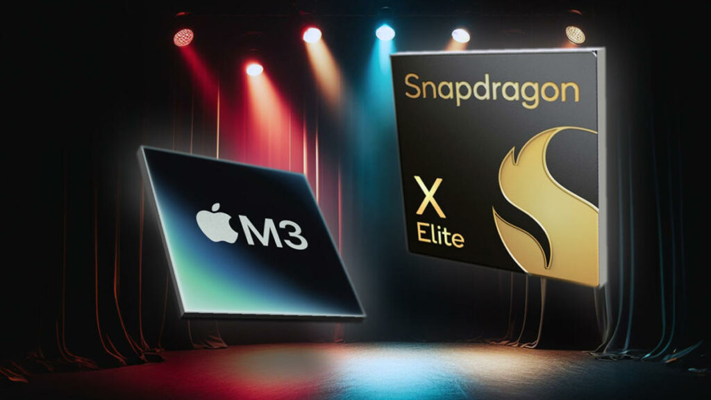Στη συγκριτική σκηνή των επεξεργαστών, Snapdragon X Elite και Apple M3 συγκρούονται για την τεχνολογική κυριαρχία στους φορητούς υπολογιστές.