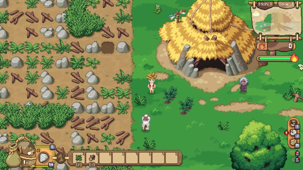Το "Roots of Pacha" είναι ένα χαριτωμένο παιχνίδι από την προϊστορική εποχή, όπου η γεωργία γίνεται με φίλους σε online συνεργασία, προσφέροντας πολύ διασκέδαση.