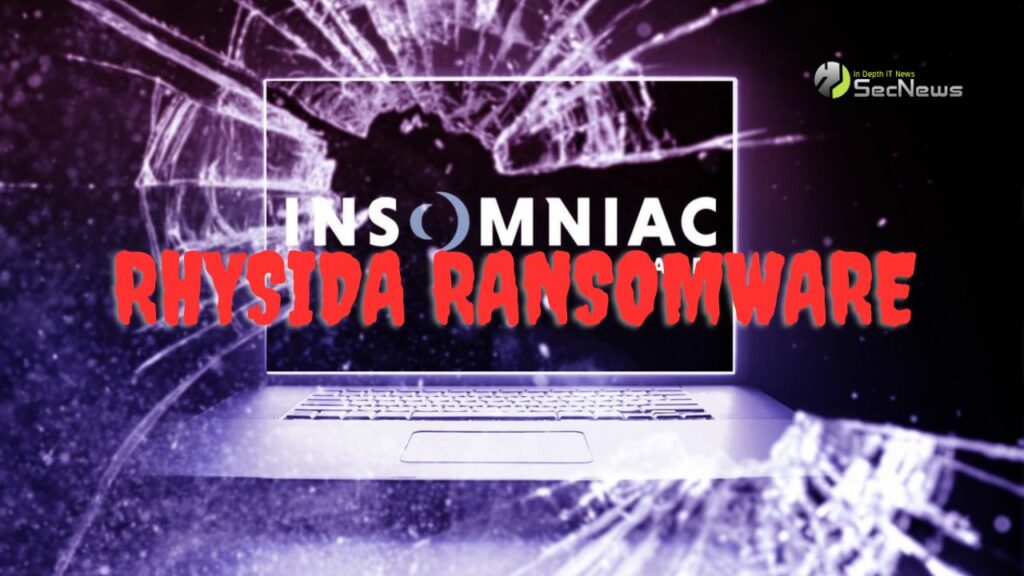 Insomniac Games Rhysida ransomware