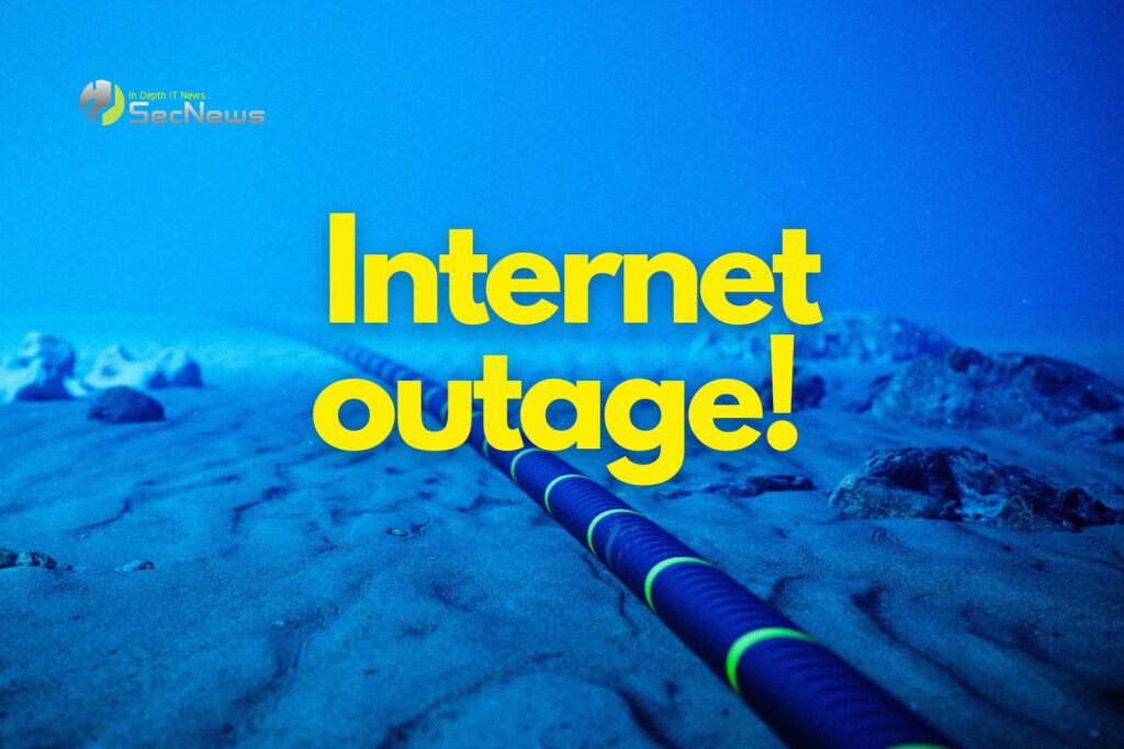undersea cables internet outage