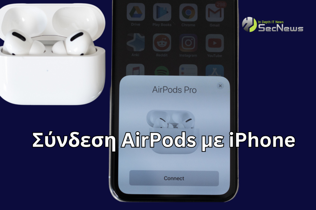 AirPods iPhone iPad σύνδεση