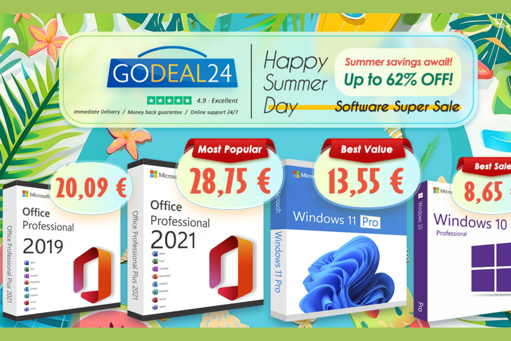 Godeal24 Summer Sale Microsoft Windows