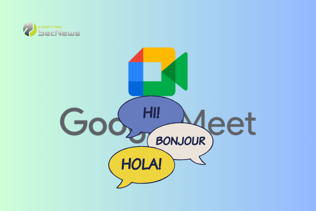 Google Meet γλώσσες